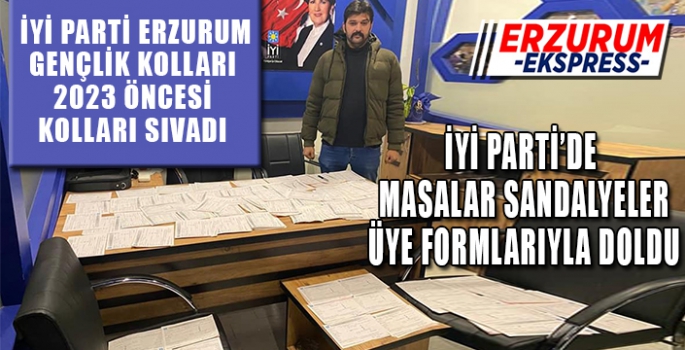 İYİ PARTİ'DE ÜYE SEFERBERLİĞİ 