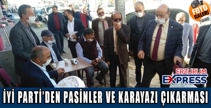 İYİ PARTİ'DEN PASİNLER VE KARAYAZI'YA ÇIKARMA 