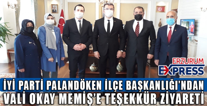 İYİ Parti'den Vali Memiş'e teşükkür