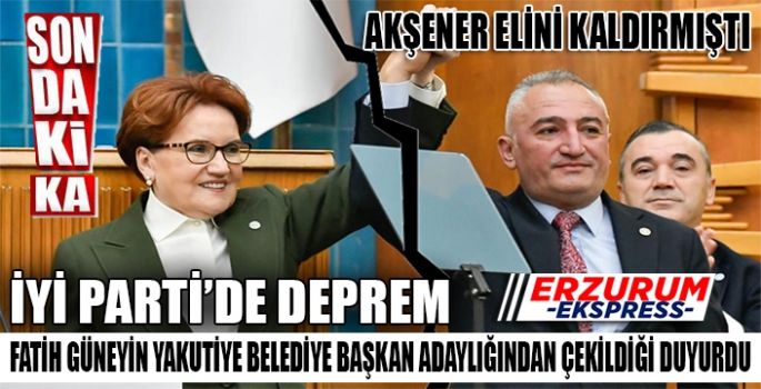 İYİ PARTİ DEPREM