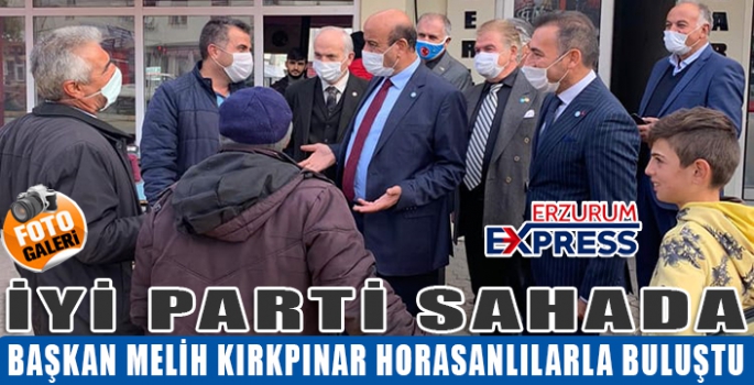 İYİ PARTİ HORASAN'DA KONGRE HEYECANI 