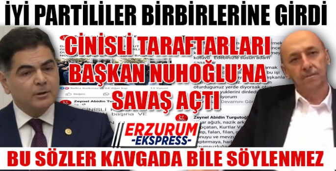 İYİ PARTİ’LİLER BİRBİRİNE GİRDİ