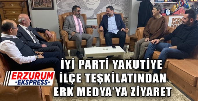 İYİ PARTİ YAKUTİYE İLÇE TEŞKİLATINDAN ERK MEDYA'YA ZİYARET