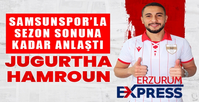 Jugurtha Hamroun Samsunspor’da