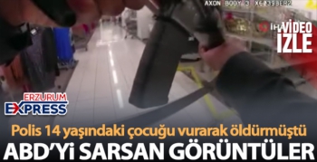 ABD'de polisin 14 yaşındaki çocuğu vurarak öldürdüğü anların görüntüleri yayınladı