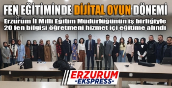 Atatürk Üniversitesi, Fen Bilgisi öğretmenlerine eğitim veriyor