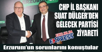 CHP'DEN GELECEK PARTİSİ'NE ZİYARET 