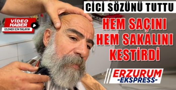 CİCİ SÖZÜNÜ TUTTU