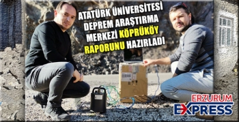 Deprem Araştırma Merkezi Köprüköy raporunu hazırladı