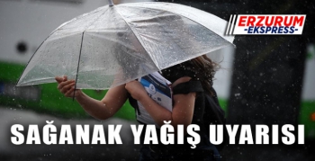 Doğu Anadolu’da sağanak yağış bekleniyor