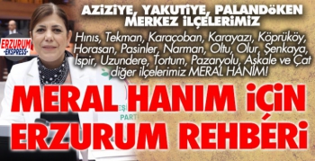 Erzurum'a Fransız vekilimize şehrimizi tanıtıyoruz... Dinle Meral Hanım!