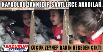 Erzurum’da küçük çocuğun köpek sevgisi görenleri gülümsetti
