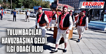 Erzurum'da Tulumbacılara ilgi 