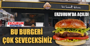 Yummy Burger Çaykara Caddesinde açıldı 