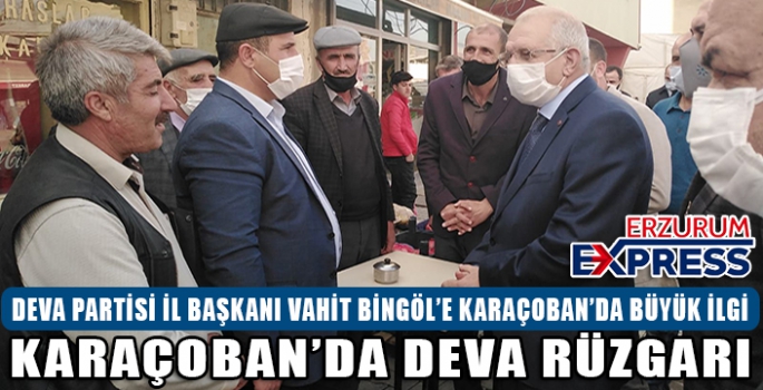 KARAÇABON'DA DEVA RÜZGARI