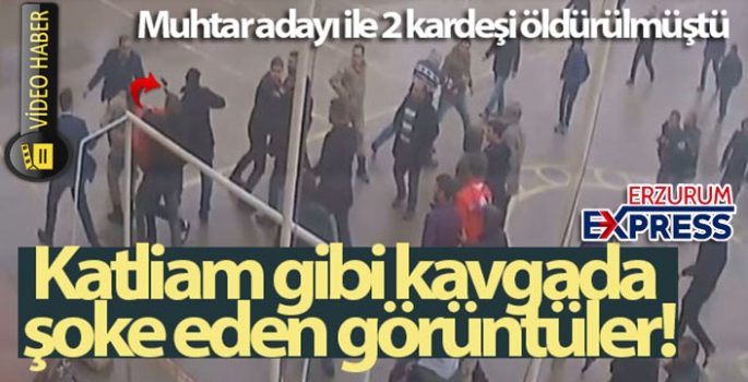 Katliam gibi kavgada şoke eden görüntüler