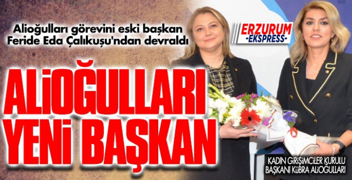 KGK'nın yeni başkanı Kübra Alioğulları oldu...