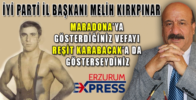 KIRKPINAR'DAN ELEŞTİRİ 