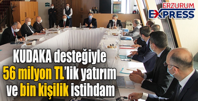 KUDAKA desteğiyle 56 milyon TL’lik yatırım ve bin kişilik istihdam