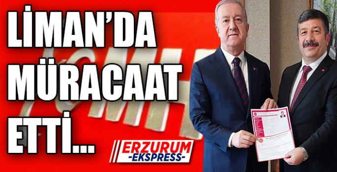 LİMAN'DA MÜRACAAT ETTİ