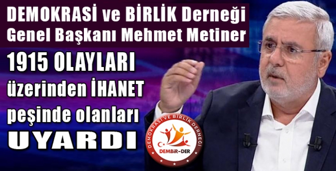 METİNER UYARDI. 