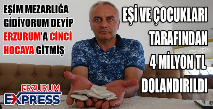 MEZARLIĞA GİDİYORUM DEYİP ERZURUM'DA CİNCİYE GELMİŞ