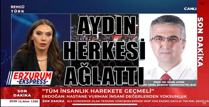 MHP GENEL BAŞKAN YARDIMCISI KAMİL AYDIN HERKESİ AĞLATTI