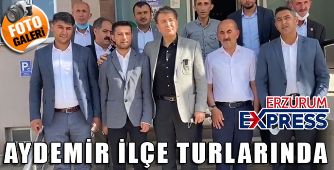 Milletvekili Aydemir ilçelerin nabzını tuttu