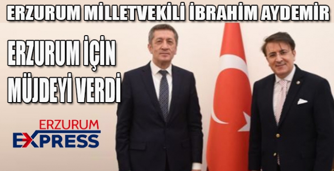 - Milletvekili Aydemir müjde verdi