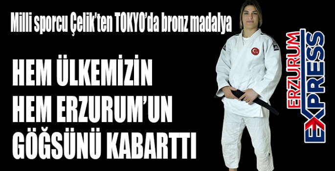 Milli sporcu Çelik’ten bronz madalya