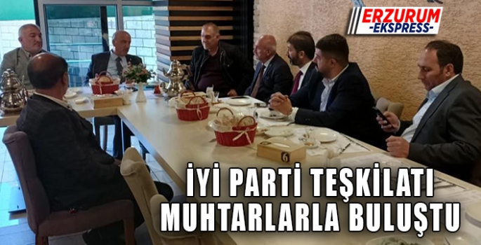 MUHTARLARLA BULUŞTULAR