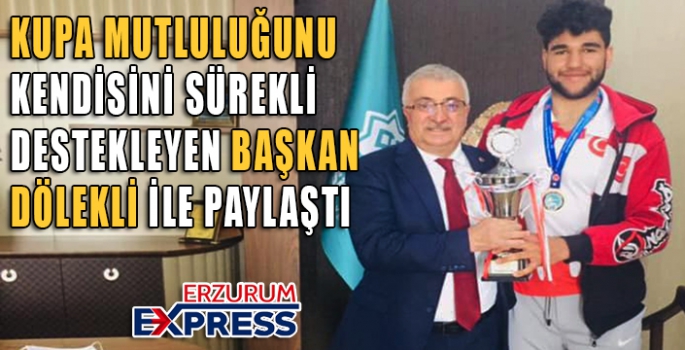 MUTLULUĞUNU BAŞKAN DÖLEKLİ İLE PAYLAŞTI 