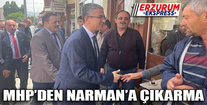 Narman’da MHP rüzgarı