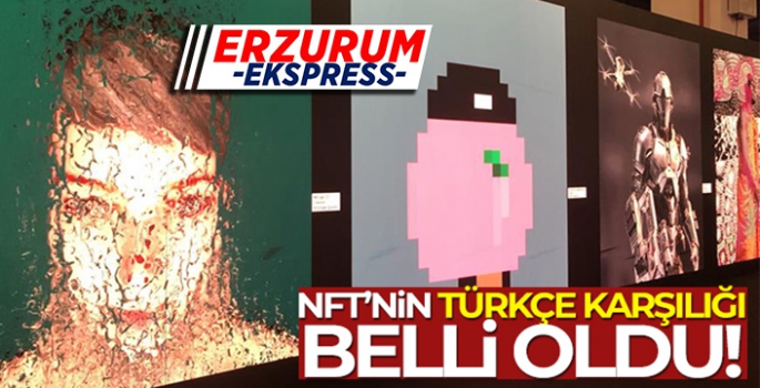 NFT'nin Türkçe karşılığı belli oldu