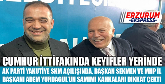 O Fotoğraf, Cumhur İttifakı'nda keyifler yerinde dedirtti.