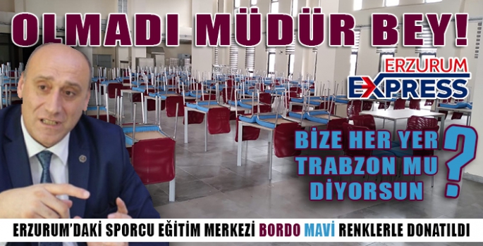 OLMADI MÜDÜR BEY! 