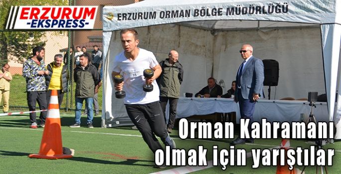 “Orman Kahramanları” olmak için kıyasıya yarıştılar