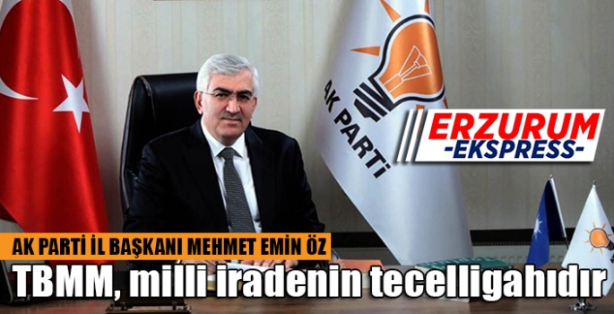 Öz: TBMM, milli iradenin tecelligahıdır