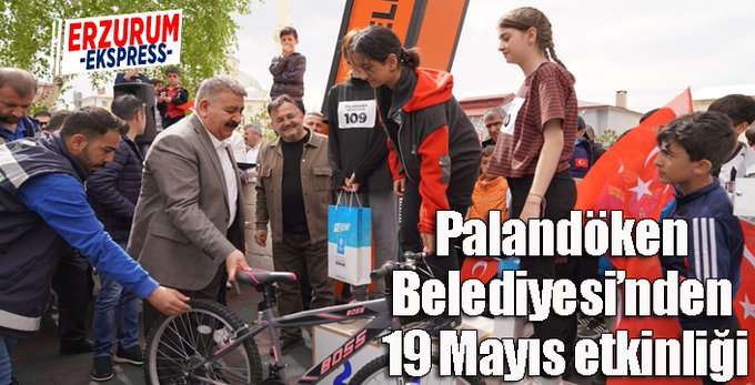 Palandöken Belediyesi’nden 19 Mayıs etkinliği