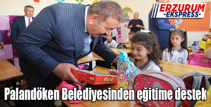 Palandöken Belediyesinden eğitime destek