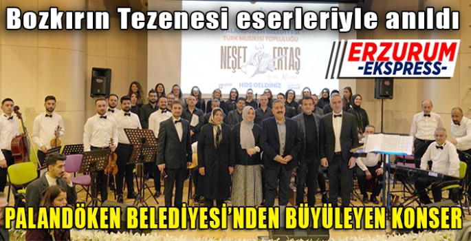 Palandöken’de Bozkırın Tezenesi eserleriyle anıldı