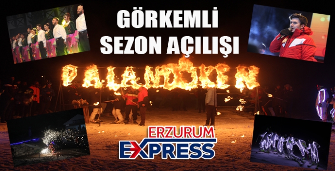 Palandöken’de görkemli sezon açılışı