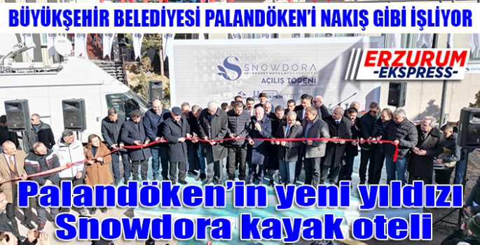 Palandöken’in yeni yıldızı: Snowdora kayak oteli