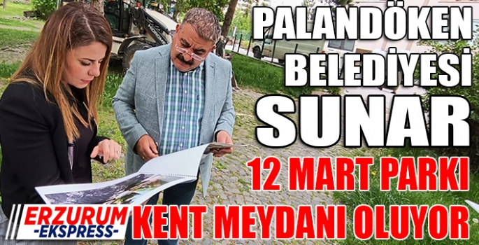  Palandöken Kent Meydanına kavuşuyor