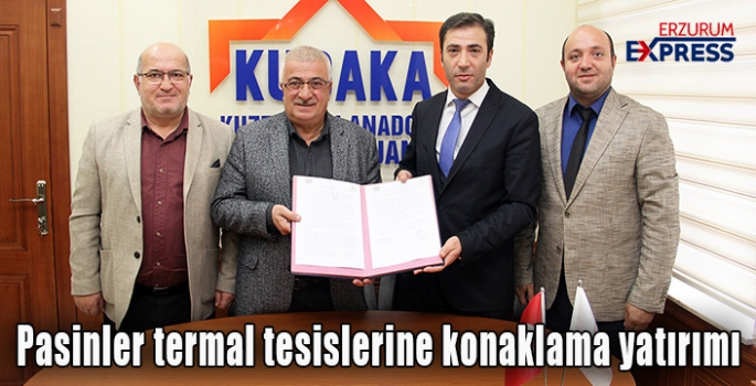 Pasinler termal tesislerine konaklama yatırımı