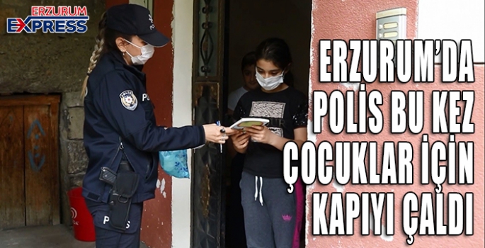 Polisler çocuklar için köy köy dolaşıp, çalmadık kapı bırakmadılar