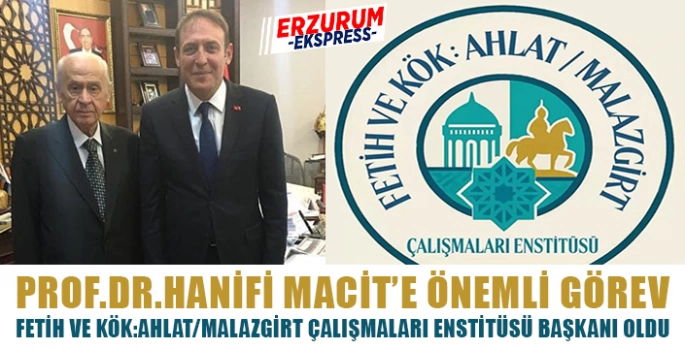Prof.Dr. Hanifi Macit'e önemli görev. 