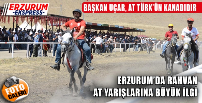 Rahvan at yarışlarına büyük ilgi 