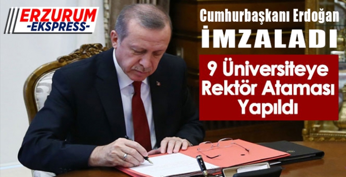 Rektör atamaları Resmi Gazete'de