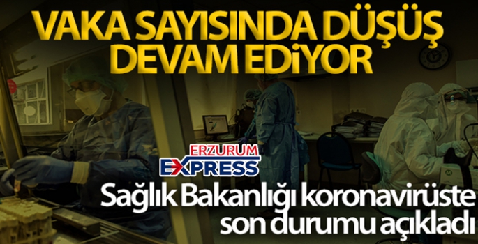 Sağlık Bakanlığı, Türkiye'nin son 24 saatlik korona virüs tablosunu açıkladı